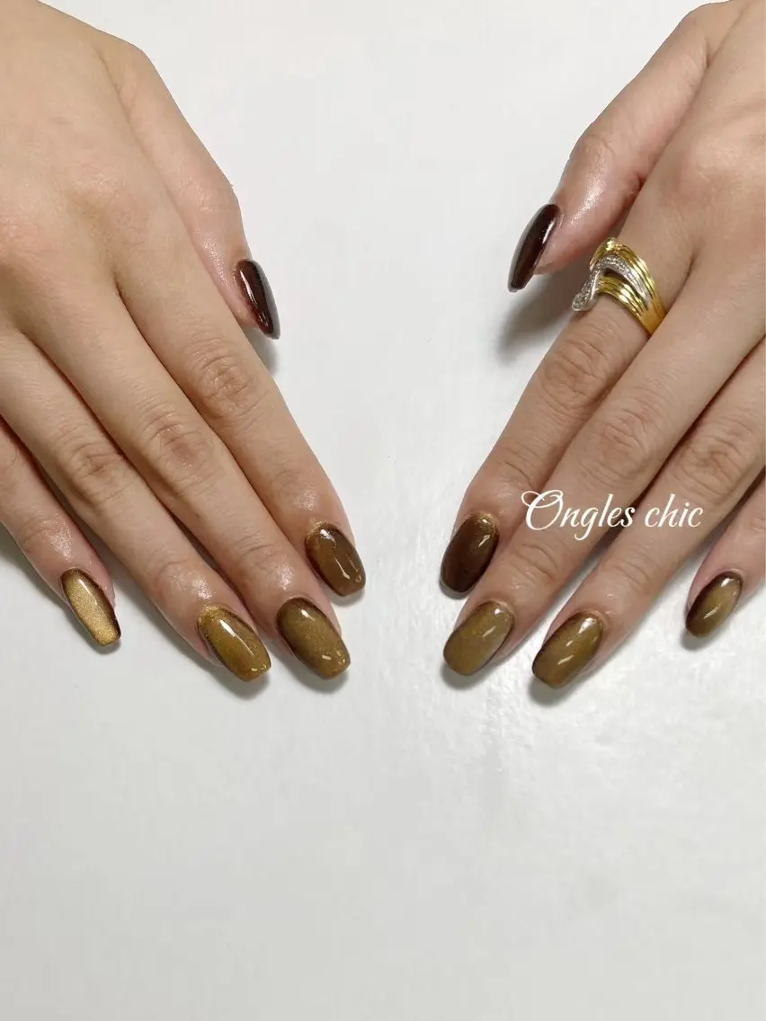 ネイル ハンドネイル ハンドケア ongles chicのネイルデザイン