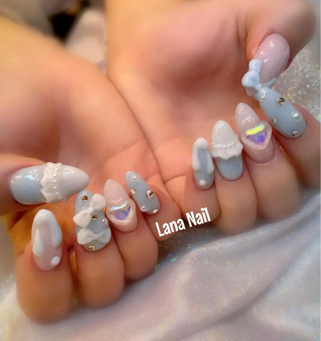 ネイル スカルプネイル Lana Nailのネイルデザイン