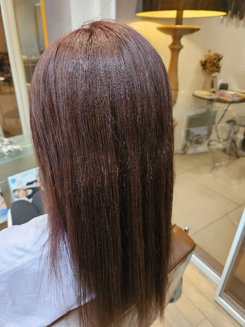 ロング カラー 大木 知大のヘアスタイル