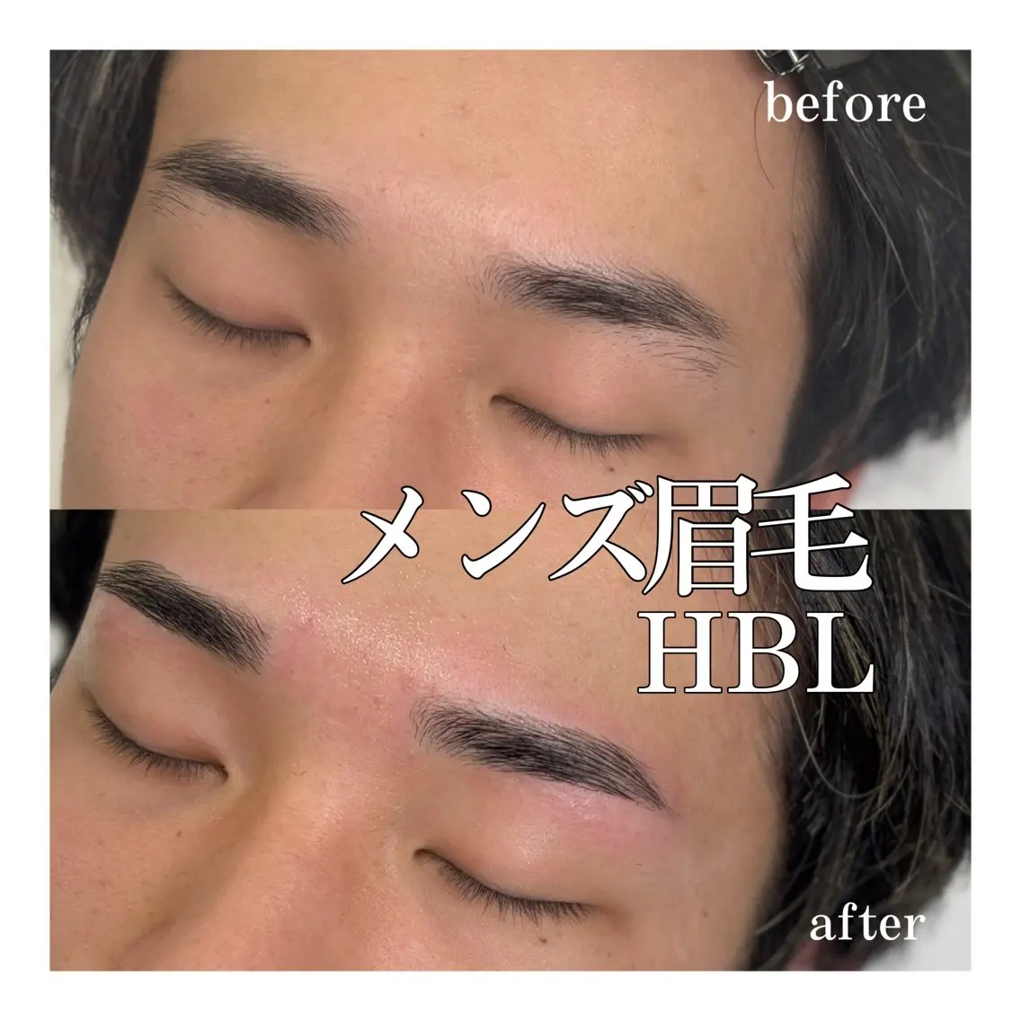 メンズ アイブロウ メンズアイブロウ jiem5 𝐦𝐚𝐧𝐚🎀のマツエク・マツパデザイン