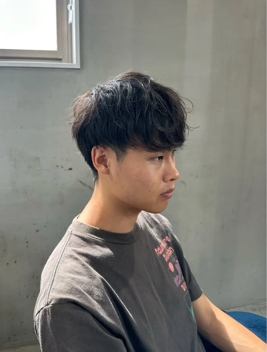 ショート メンズ 山田 翔夢のヘアスタイル