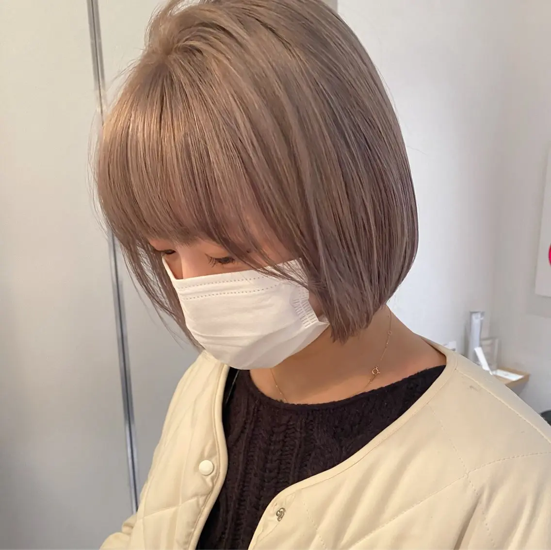 ショート カラー ヘアカラー 🍸nana/透明感 カラー/レイヤー✨のヘアスタイル