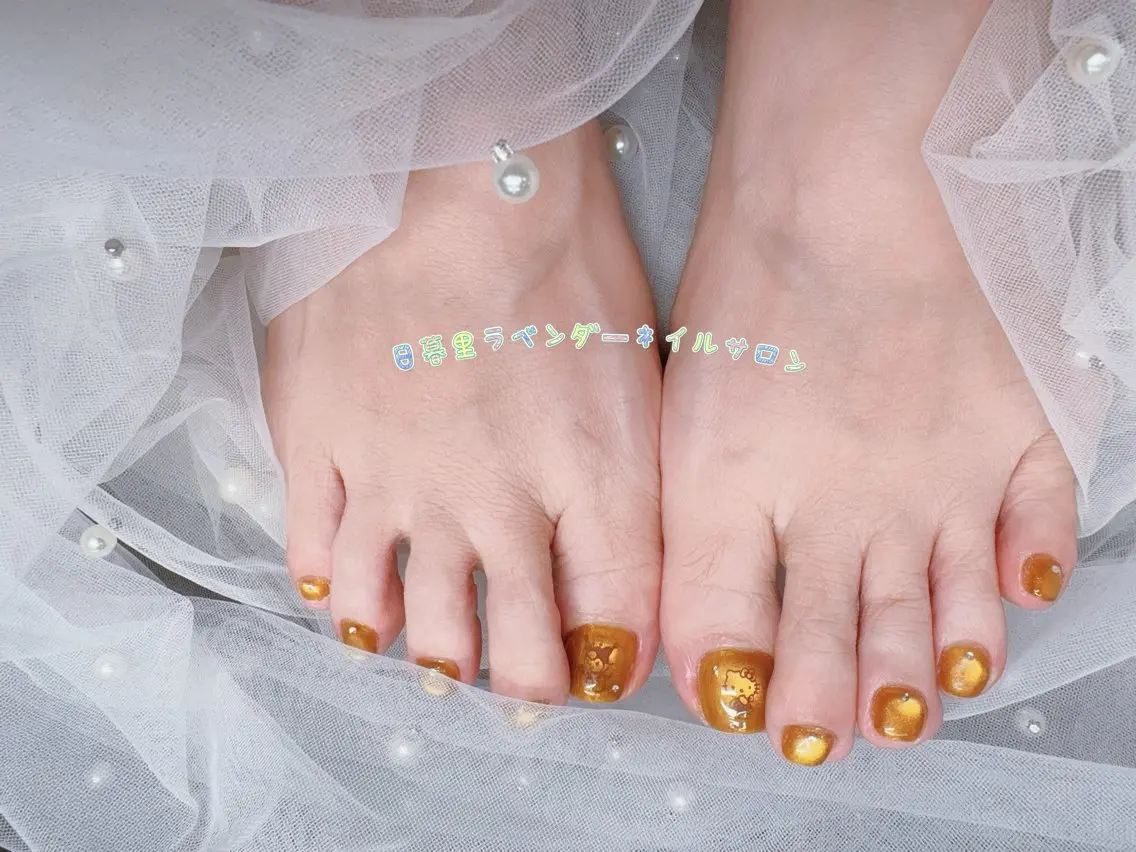 ネイル ラベンダー💖日暮里 ルル💖ネイルのネイルデザイン