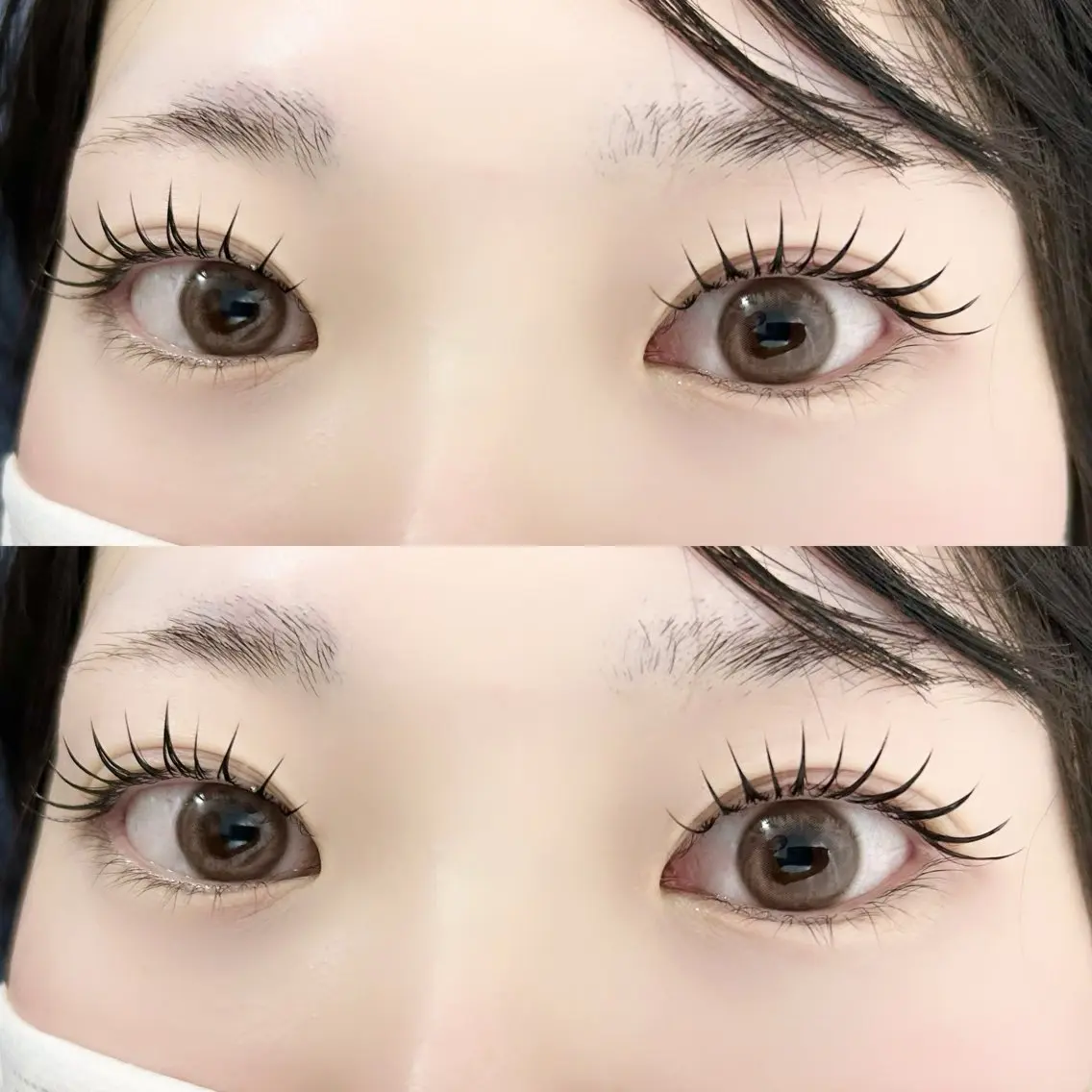 上まつ毛パーマの写真