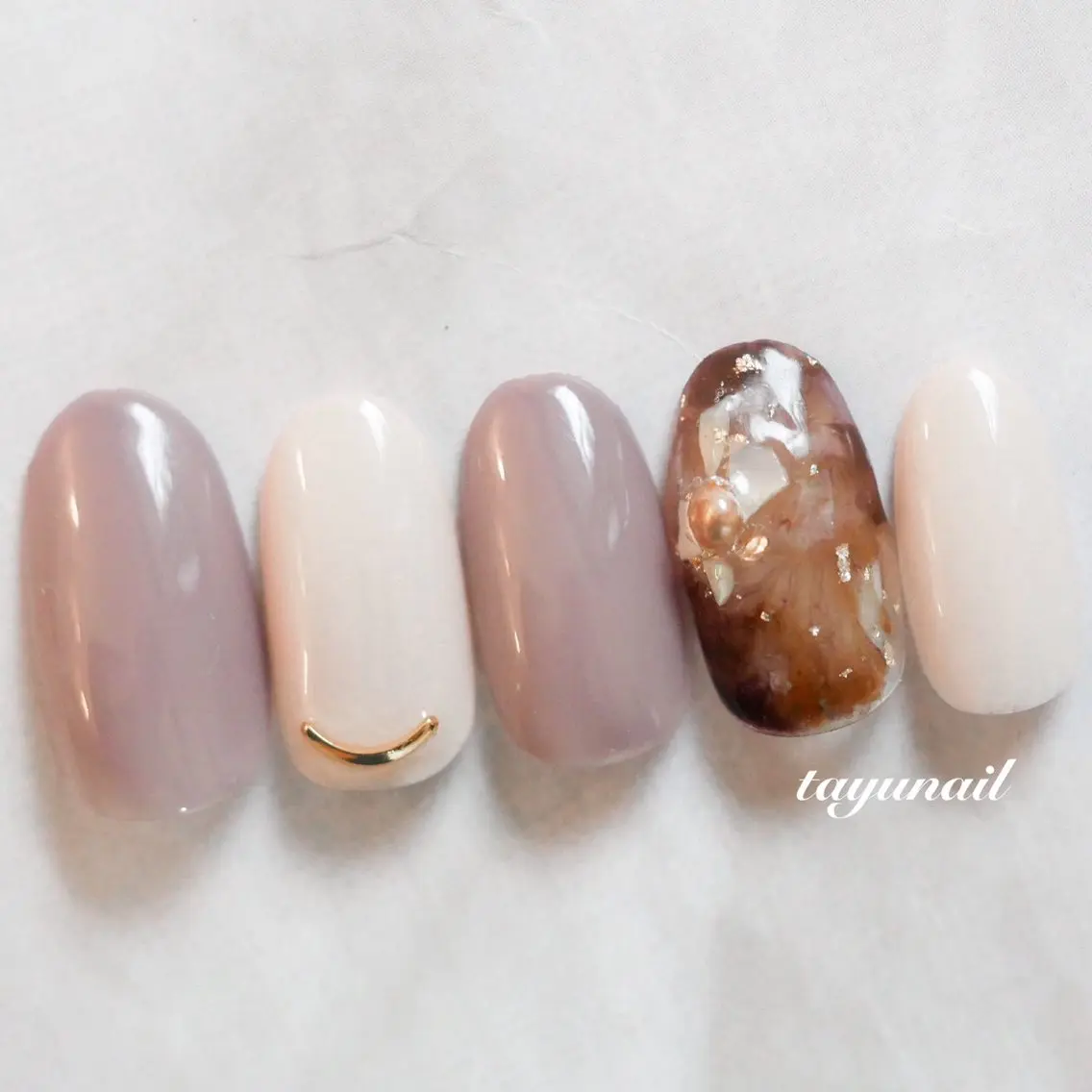 ネイル アートネイル ジェルネイル パラジェル ハンドネイル ネイルサロン 【たゆnail】のネイルデザイン