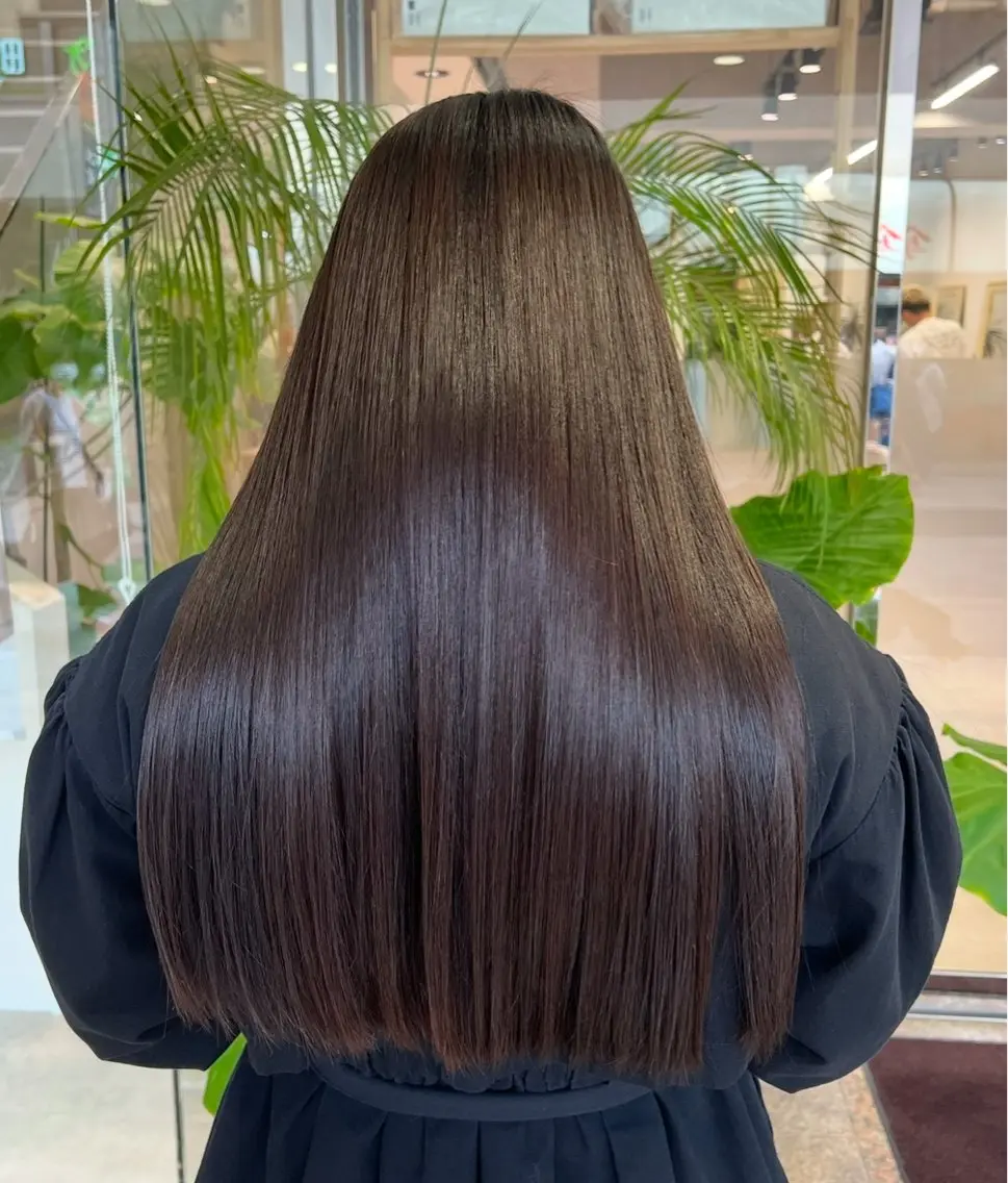 ロング パーマ カット 縮毛矯正 トリートメント 🍀お悩み改善憧れの 美髪　小林風雅のヘアスタイル