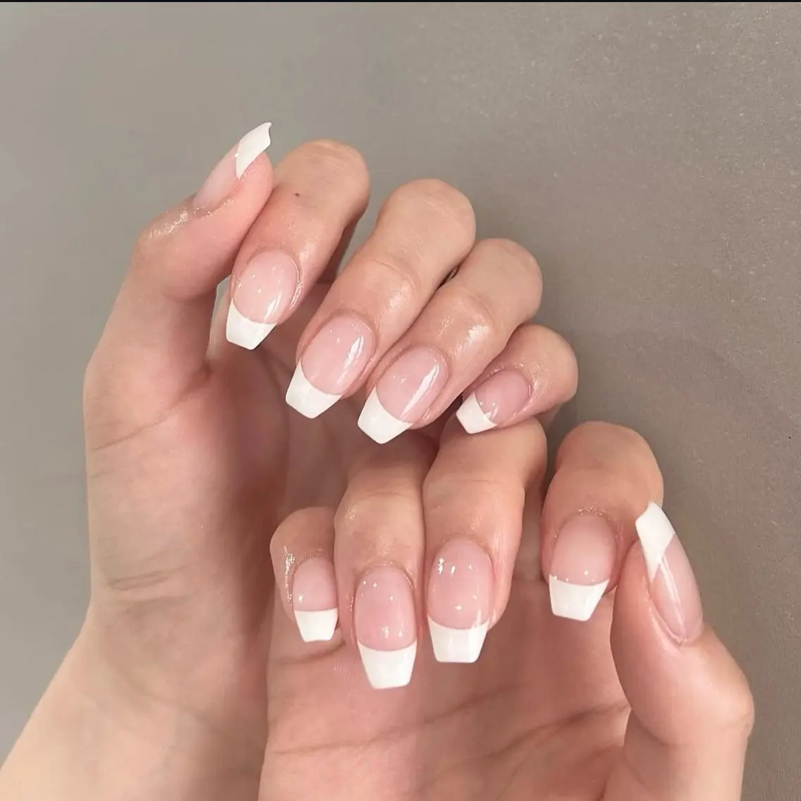 ネイル フレンチネイル Bloom_ nanamiのネイルデザイン