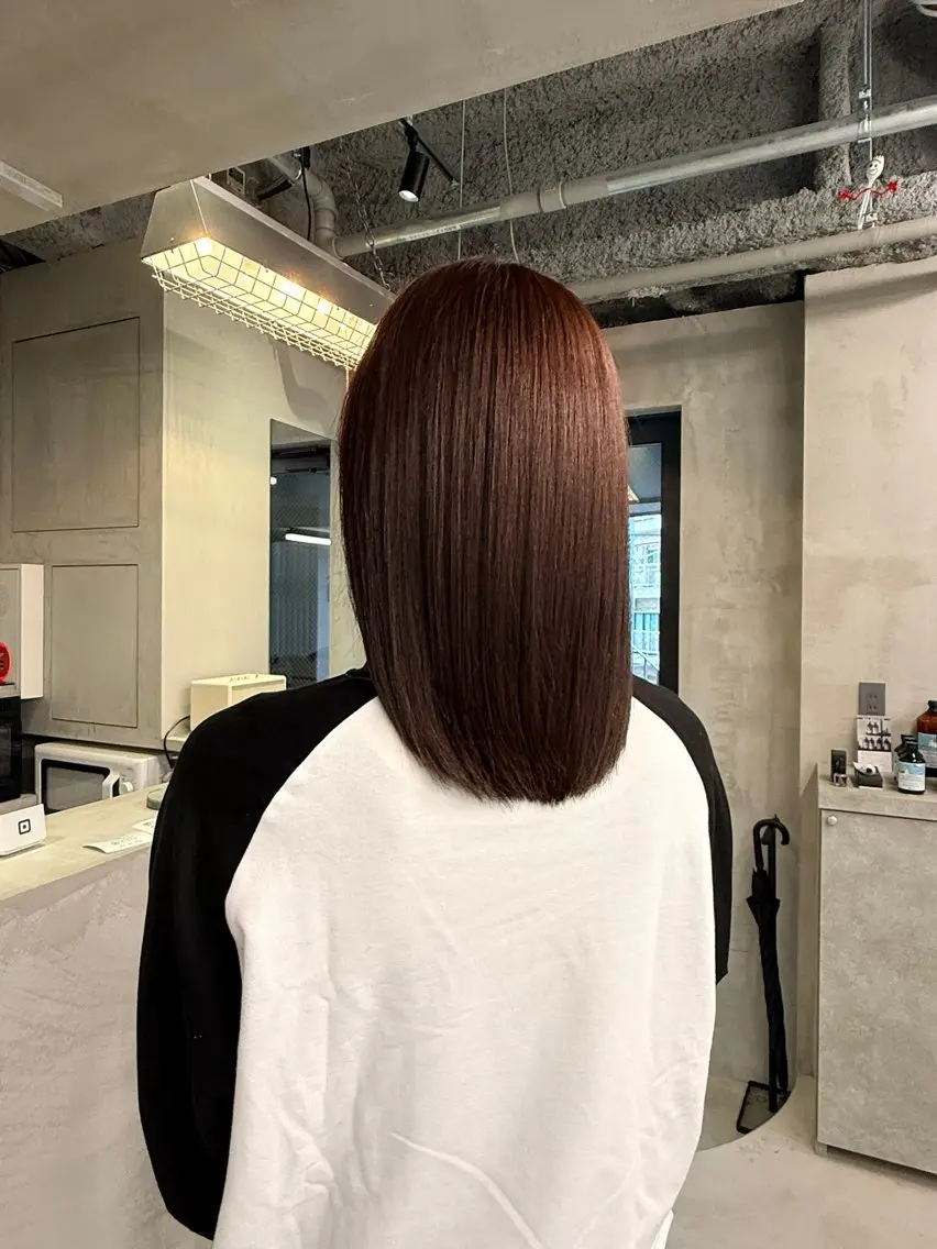 セミロング トリートメント ヘッドスパ KURUMI SHIMAのヘアスタイル