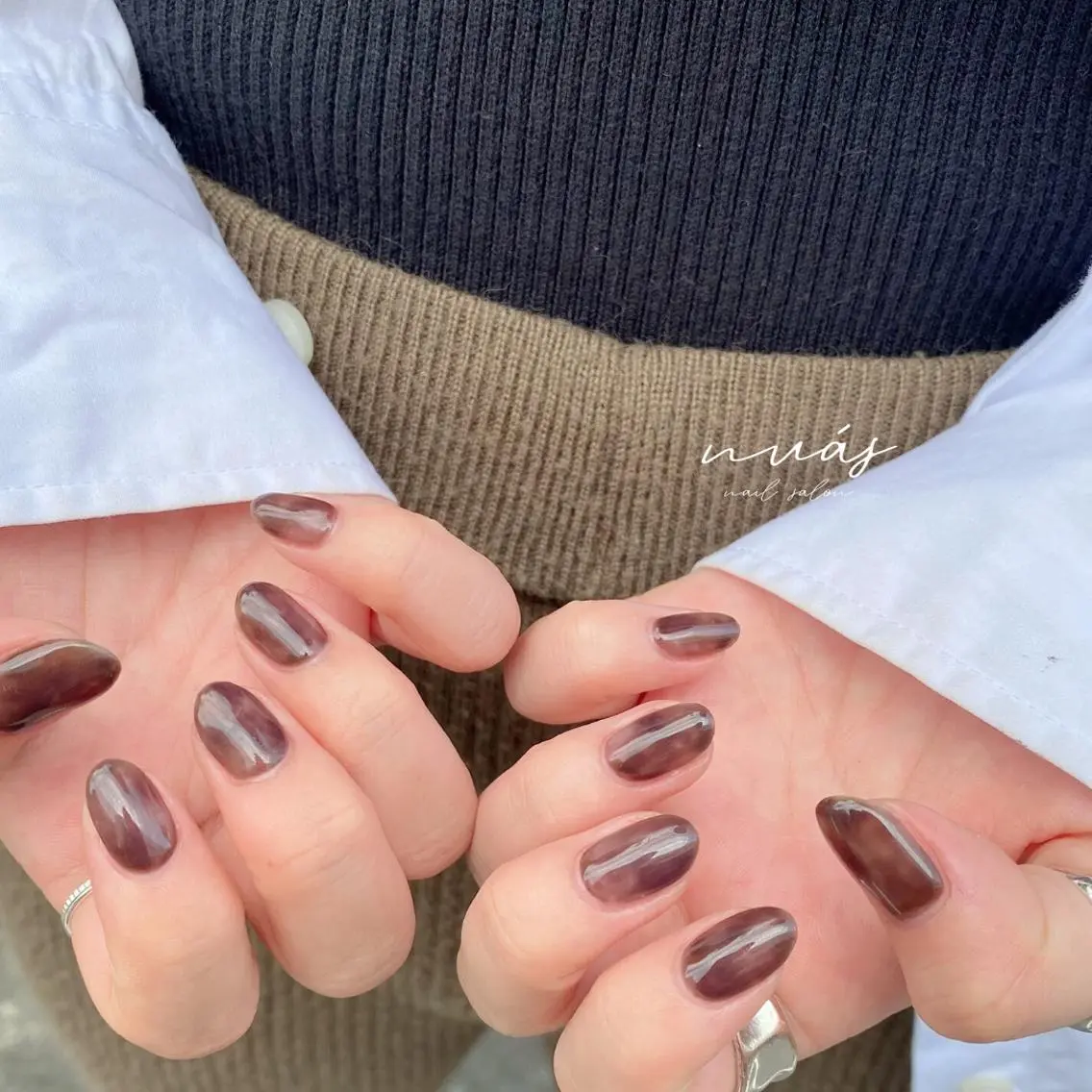 ネイル ハンドネイル nuás ニュアーズのネイルデザイン