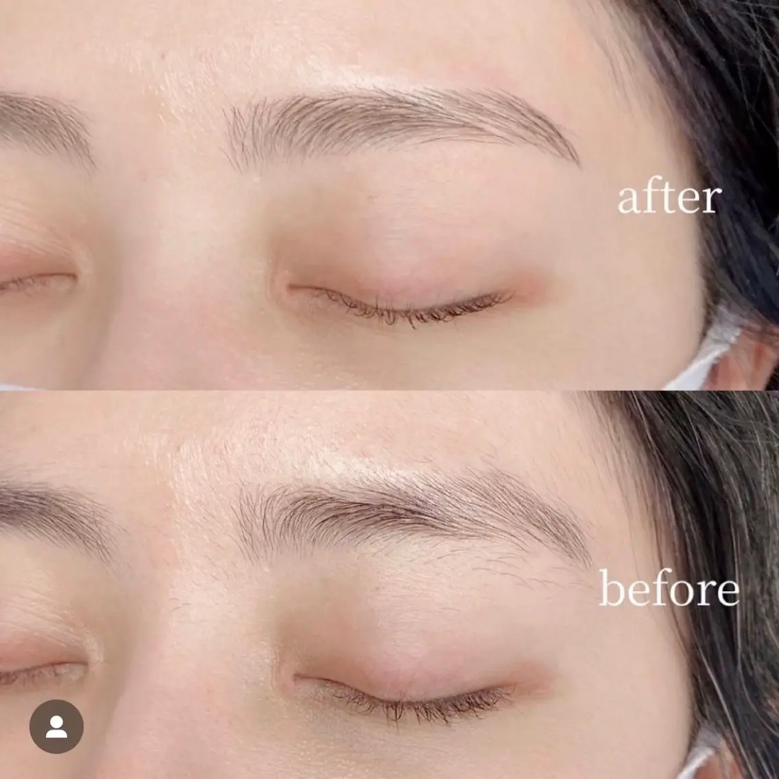 アイブロウ 眉毛ワックス脱毛 【EYEonME】 伊達 亜依香のマツエク・マツパデザイン