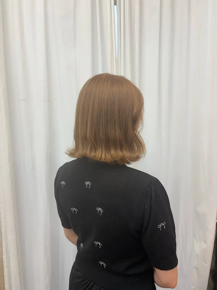 ミディアム 林 夢良🖤のヘアスタイル
