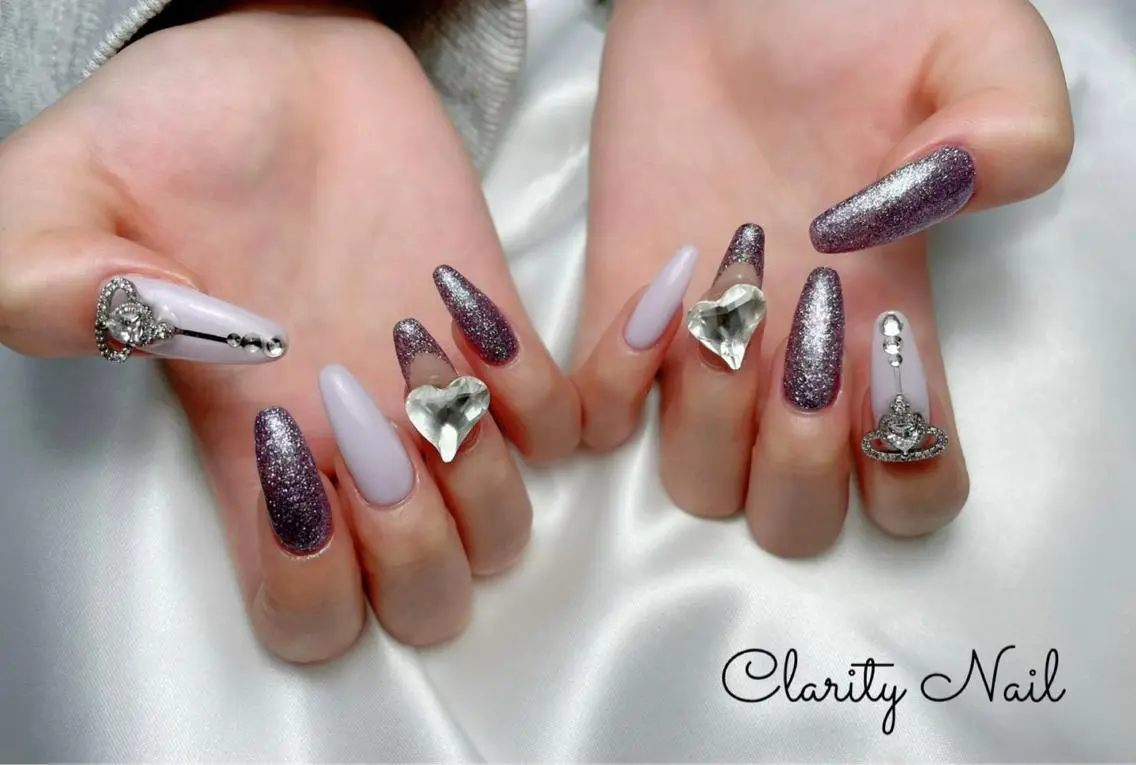 ネイル アートネイル 持ち込み ハンドネイル Clarity Nailのネイルデザイン