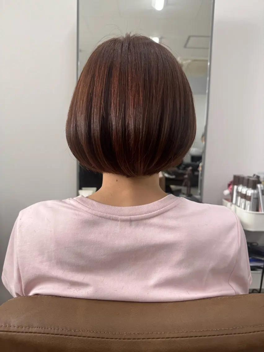 ショート ボブ カット カナ-YUCCA- モデル様募集中のヘアスタイル