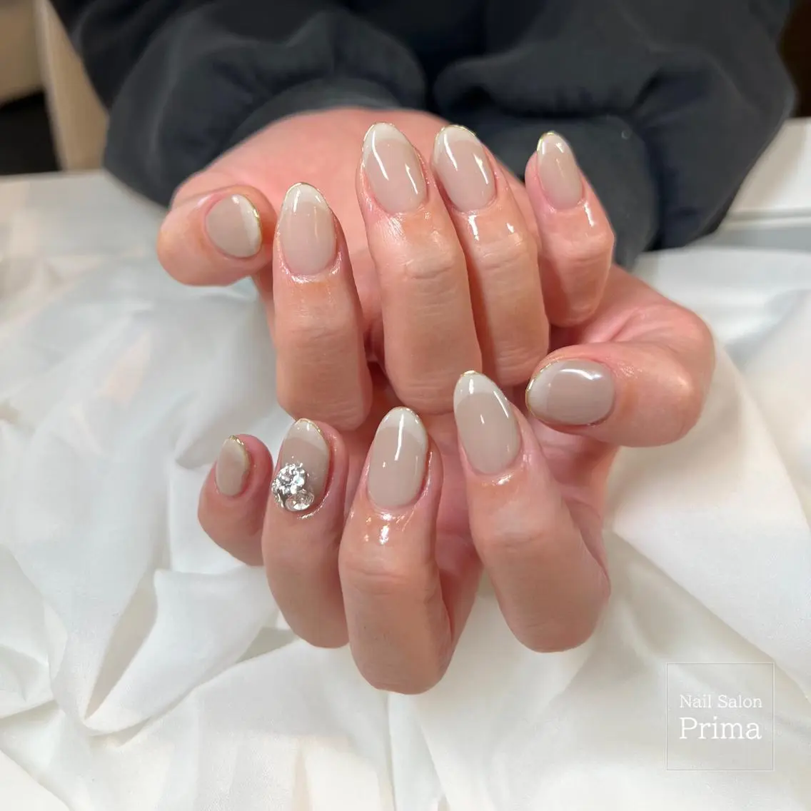 セミロング ネイル SalonPrima 西院Nail&Eyeのネイルデザイン