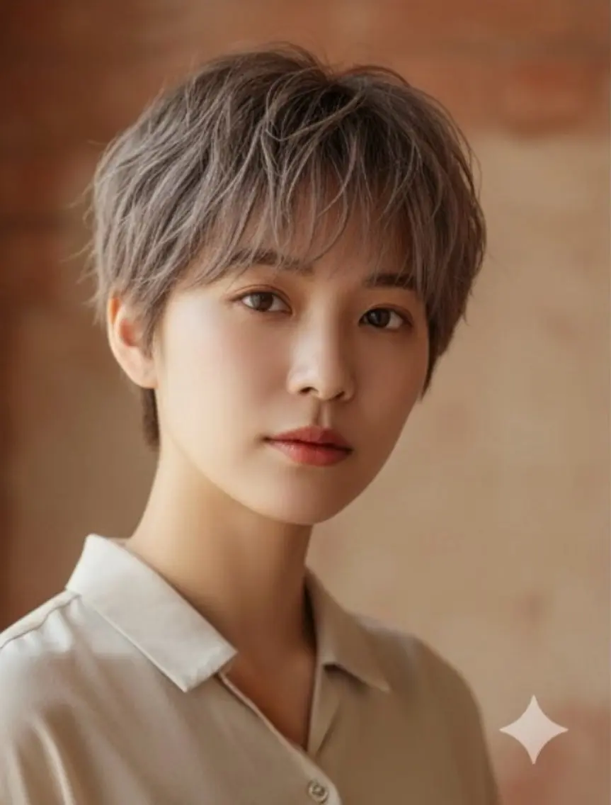 ショート カット 美髪矯正💙ྀི/ 水光髪🫧/ミナルのヘアスタイル