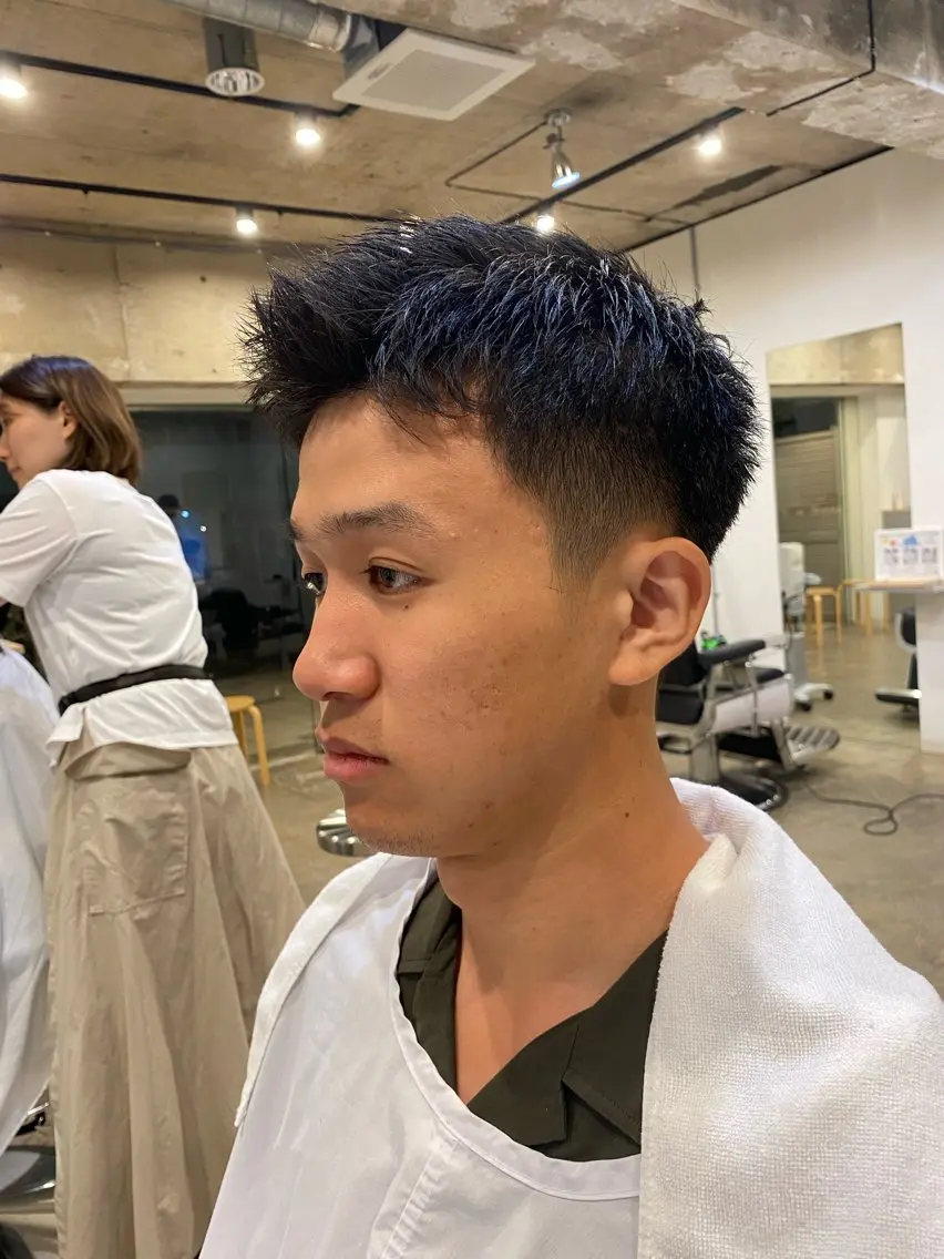 ショート メンズ 💈メンズカット 中野💈志賀 隼樹のヘアスタイル