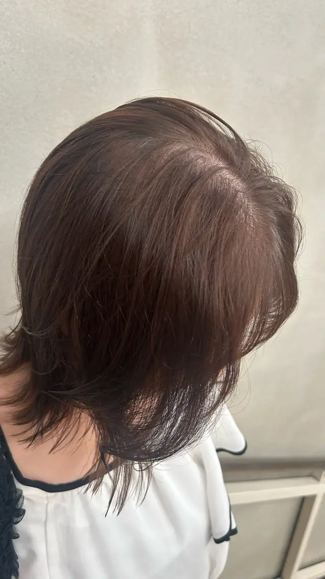 カラー ブラウンカラー ヘアカラー MIYUU心優/ ナチュラルヘアのヘアスタイル
