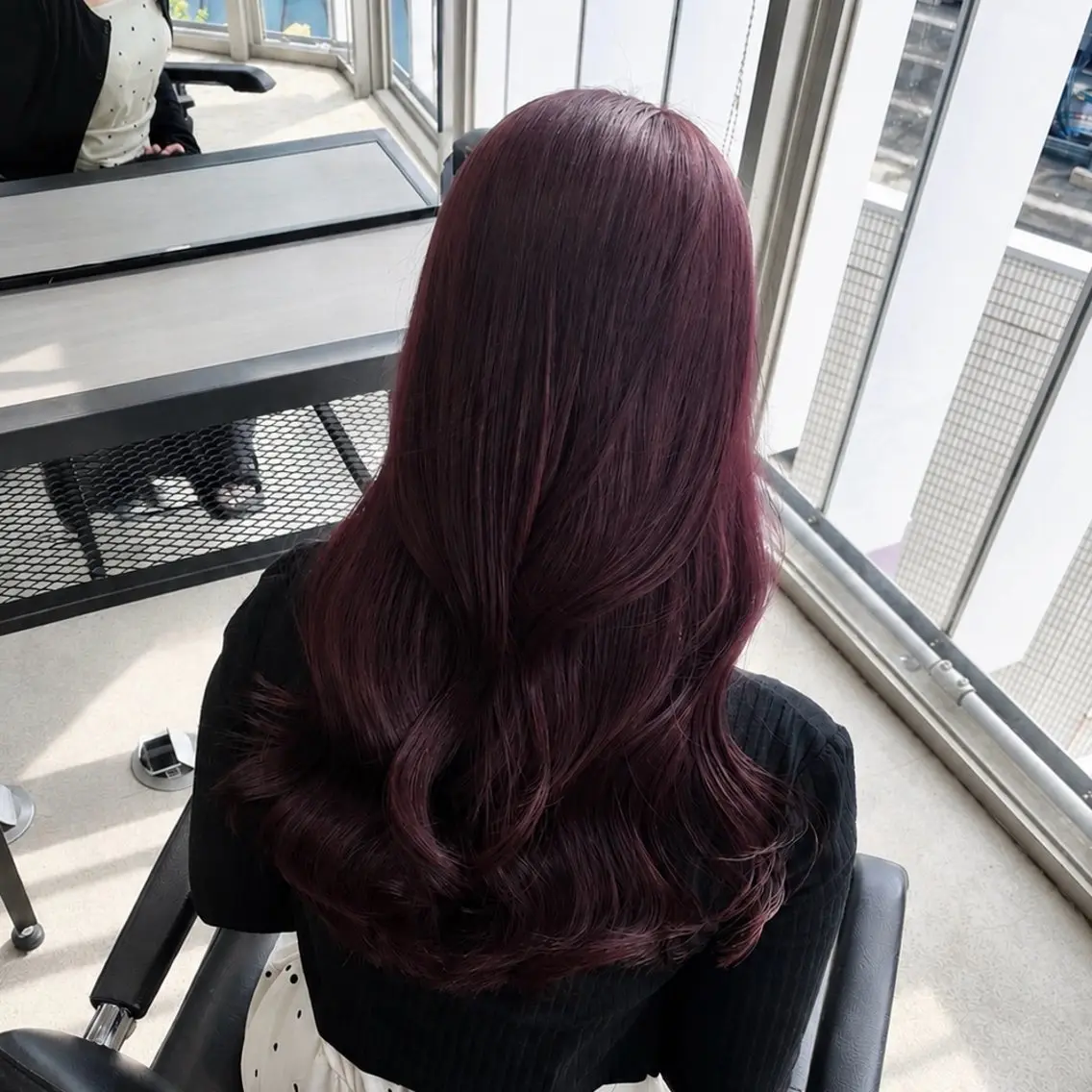 ミディアム カラー ヘアアレンジ ヘアカラー トリートメント 🎀モテ暖色× エクステ🎀あかりのヘアスタイル