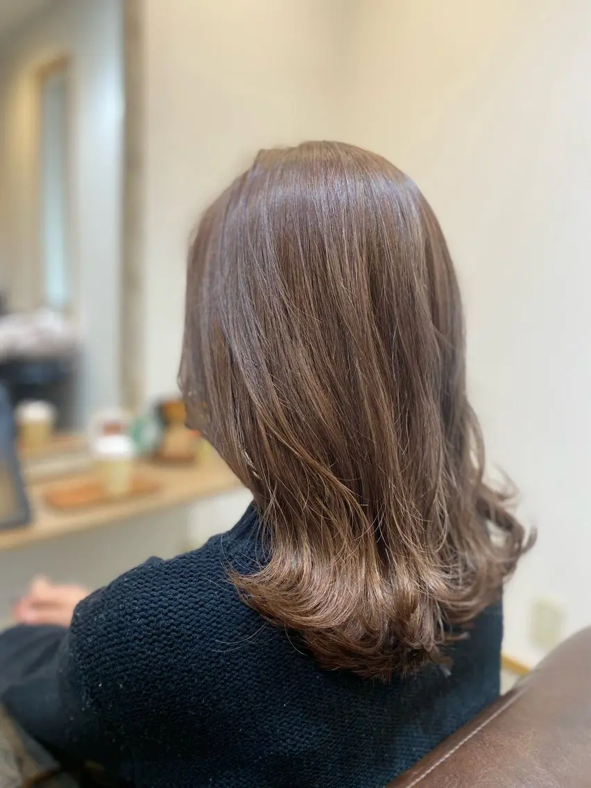 ミディアム カラー カット ヘアカラー トリートメント ◤ Jammin.◢ Mizuho.のヘアスタイル