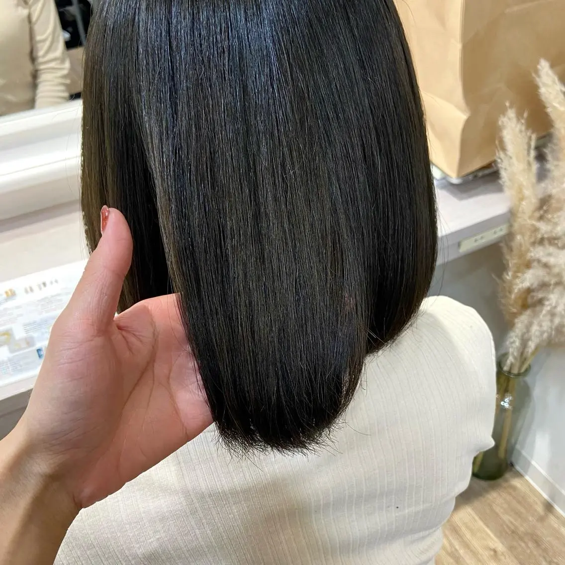 ミディアム カラー ベージュカラー ブリーチ ケアブリーチ 透明感カラー ダブルカラー mai 🎀 / 梅田美容室のヘアスタイル