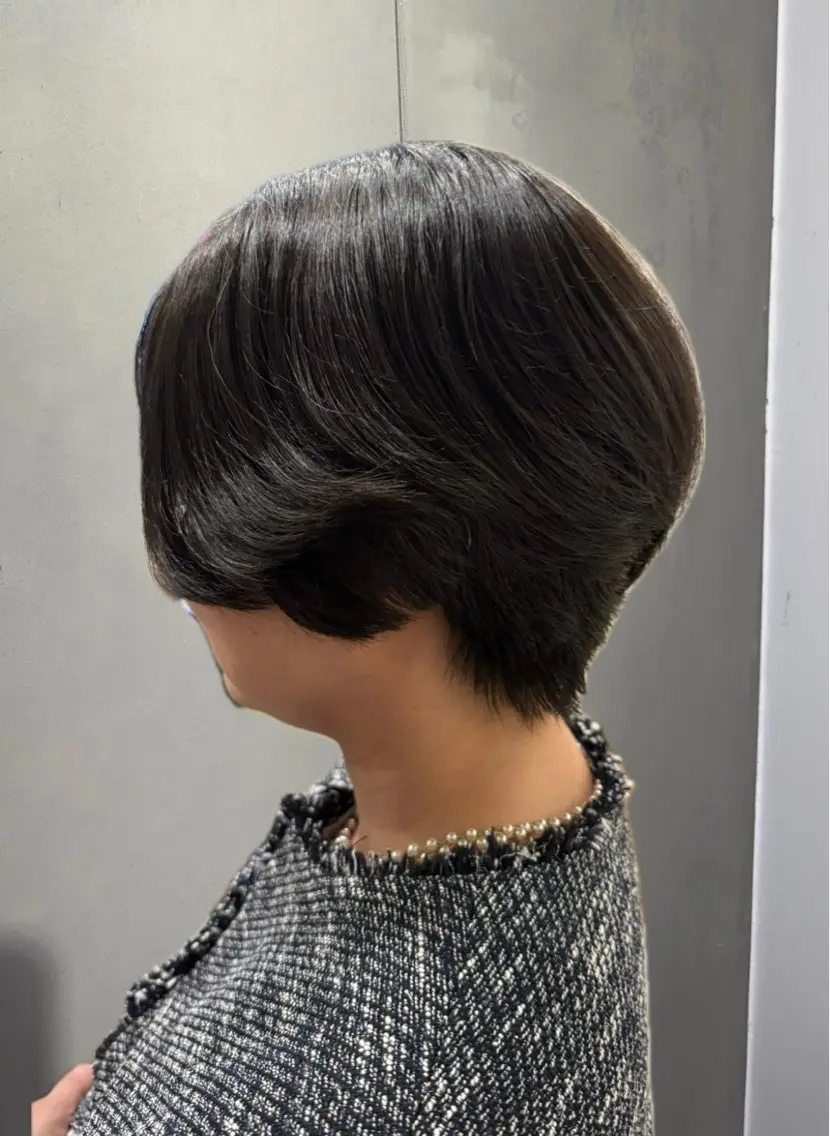 ショート ハンサムショート ショートヘア カット スキバサミを使わない カット✂︎カズマのヘアスタイル