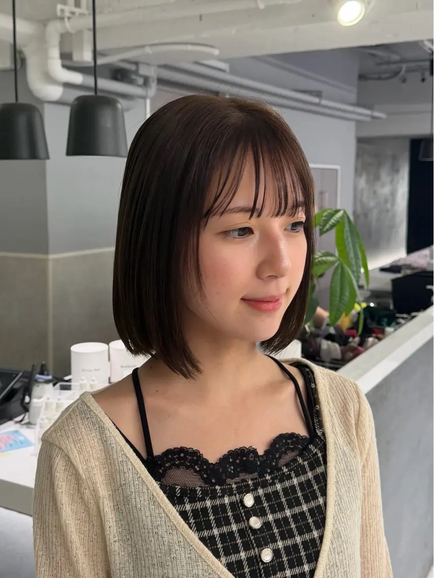 ミディアム カット kanoka似合わせ ×垢抜けhair🩰のヘアスタイル