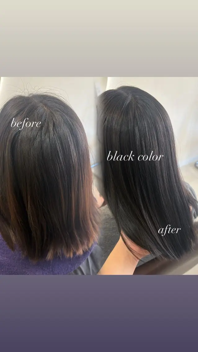 カラー 縮毛矯正 ヘアカラー 艶髪縮毛矯正🛋 透明感カラー/さやかのヘアスタイル