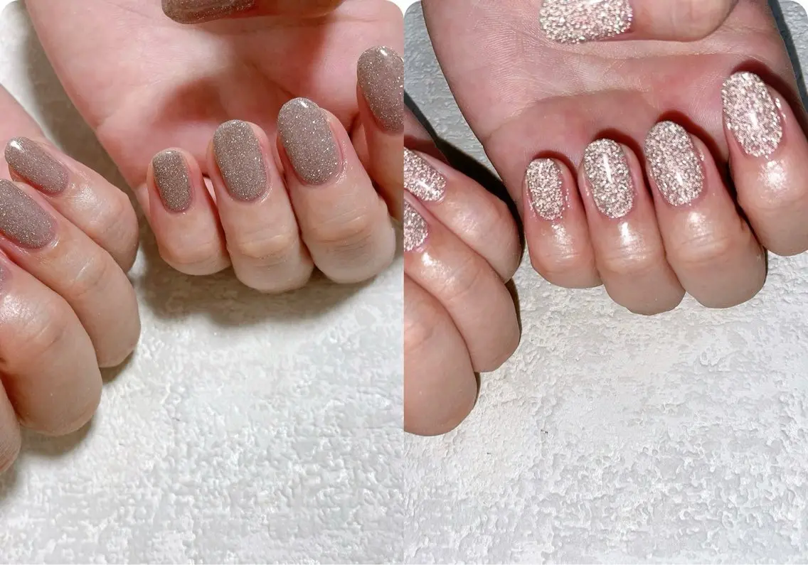 ネイル フラッシュネイル ジェルネイル キラキラネイル メンズネイル パラジェル kiki nail たまプラーザのネイルデザイン
