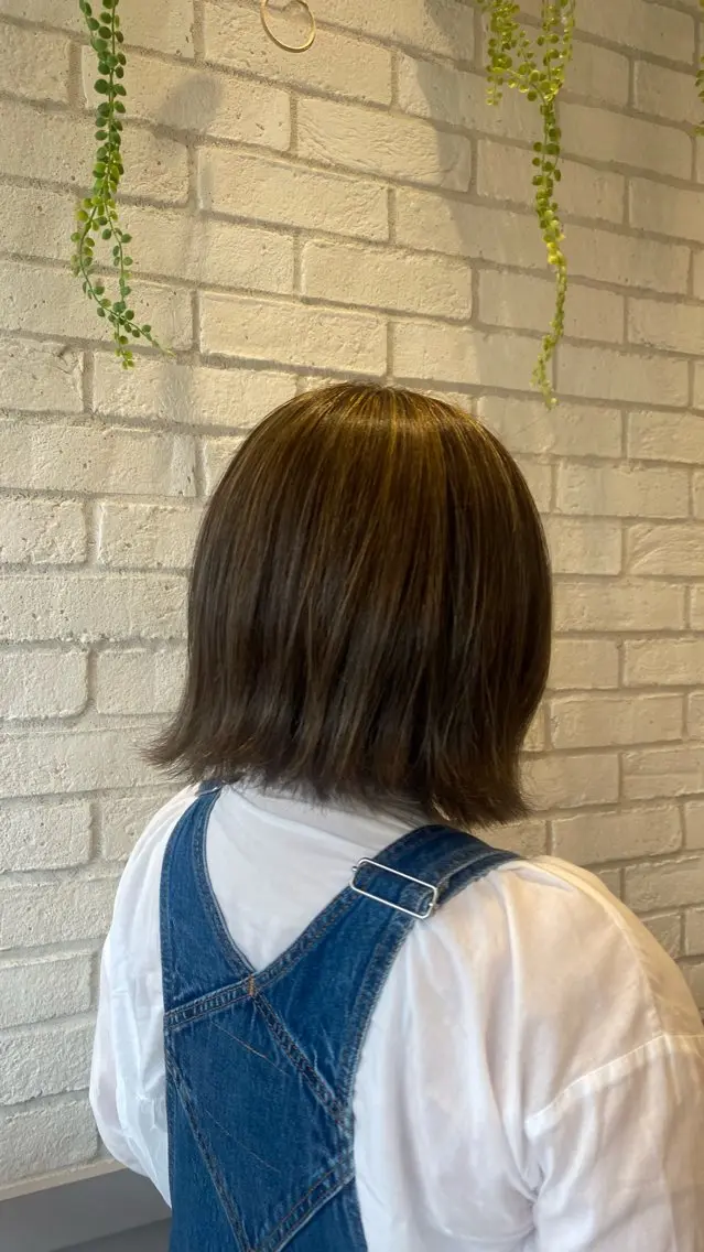 ショート カラー ヘアアレンジ 🌟小出 倫花🌟 艶カラー/カットのヘアスタイル