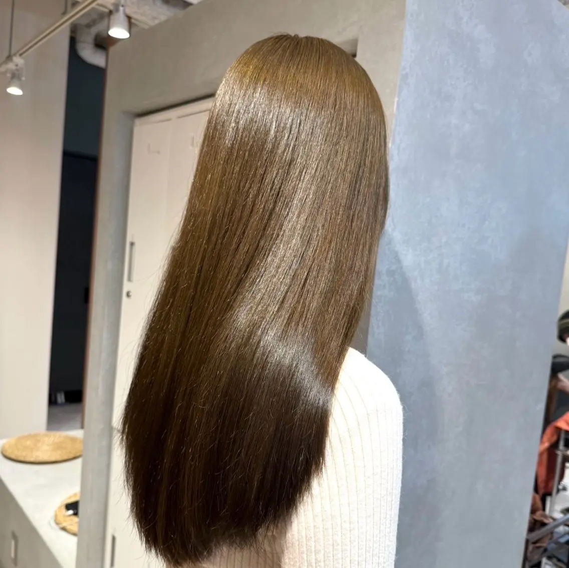 カラー カット ヘアカラー satone 🩵のヘアスタイル