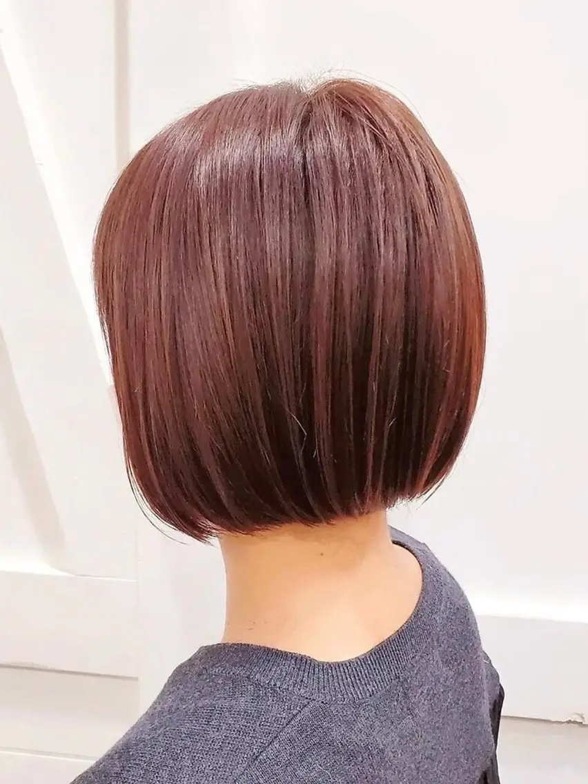 【minimo価格】カット+超高濃度水素カラー+艶髪シルクトリートメント ¥21600→¥16200の写真