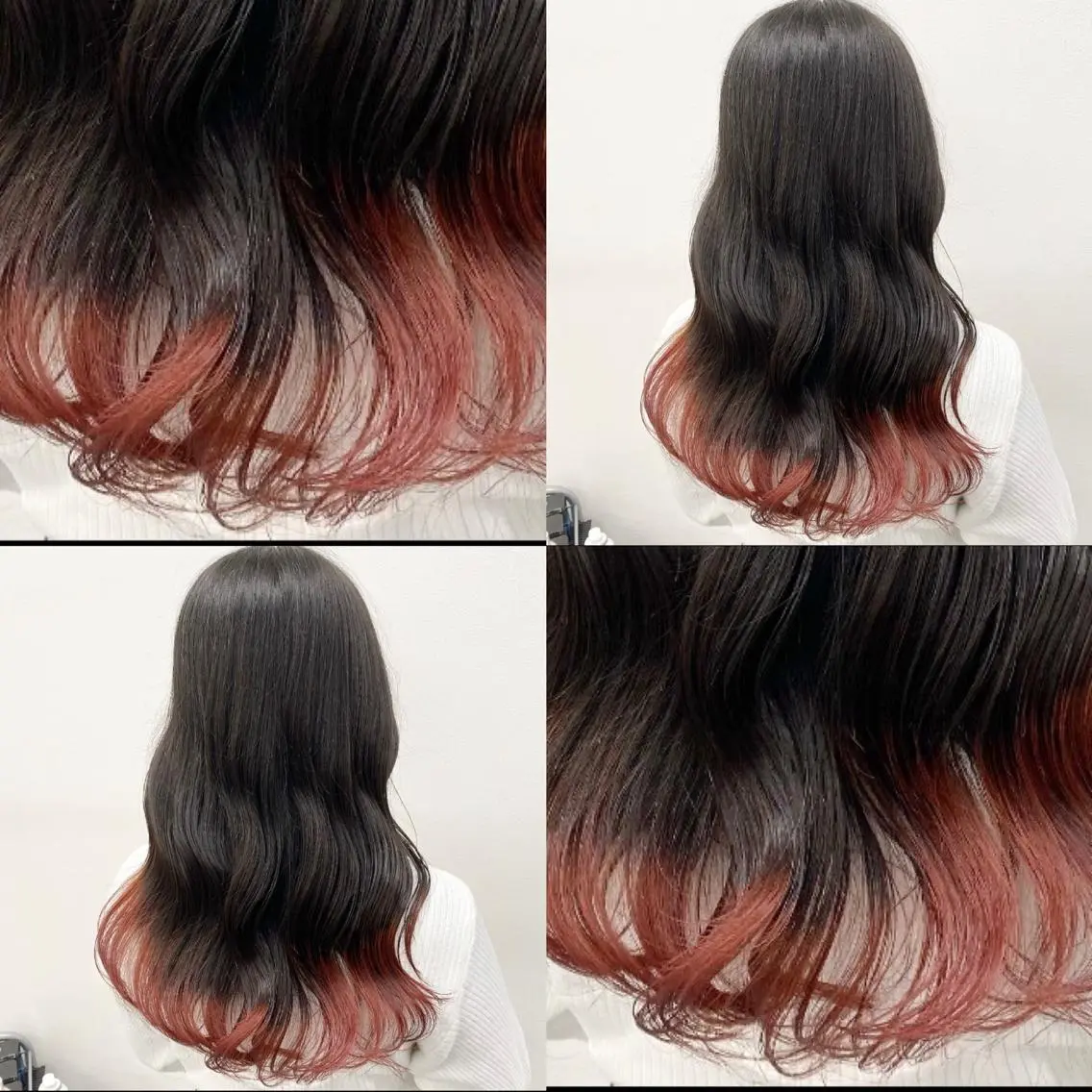 ロング カラー パーマ ヘアアレンジ メンズ キッズ ネイル マツエク・マツパ 上品＆韓国風 🥀海心🥀のヘアスタイル