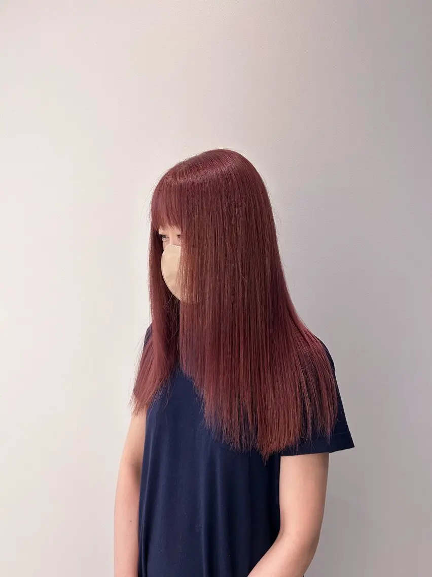 ロング ヘアカラー トリートメント Unami  / RIZUMUのヘアスタイル