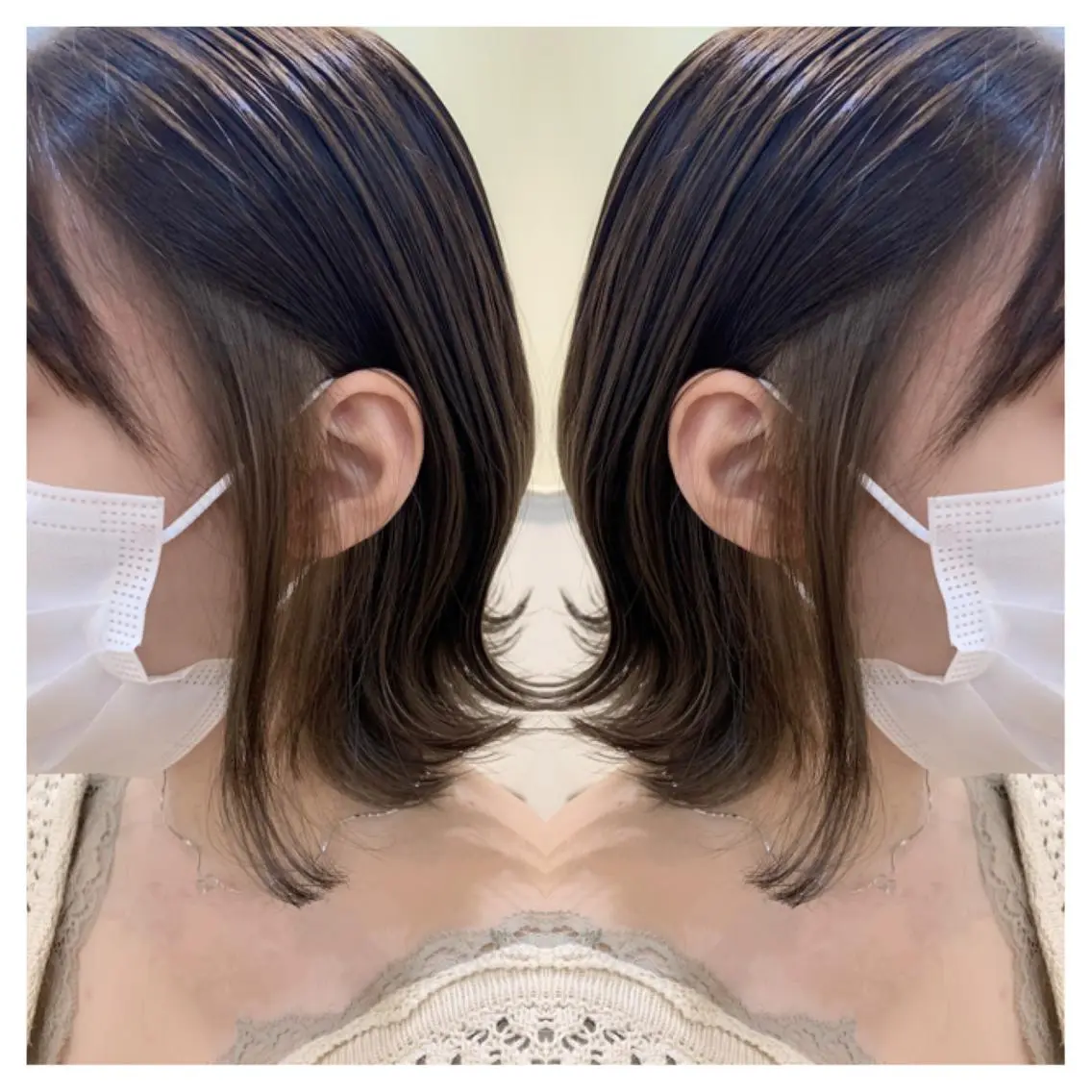ショート カラー ヘアカラー トリートメント 村山 茉衣のヘアスタイル