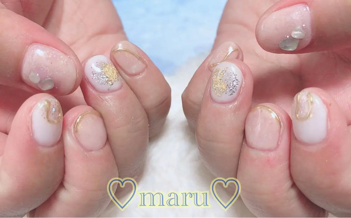 ネイル ハンドネイル フットネイル まるみ♡7/1〜値上 げ致します(>_<)のその他イメージ