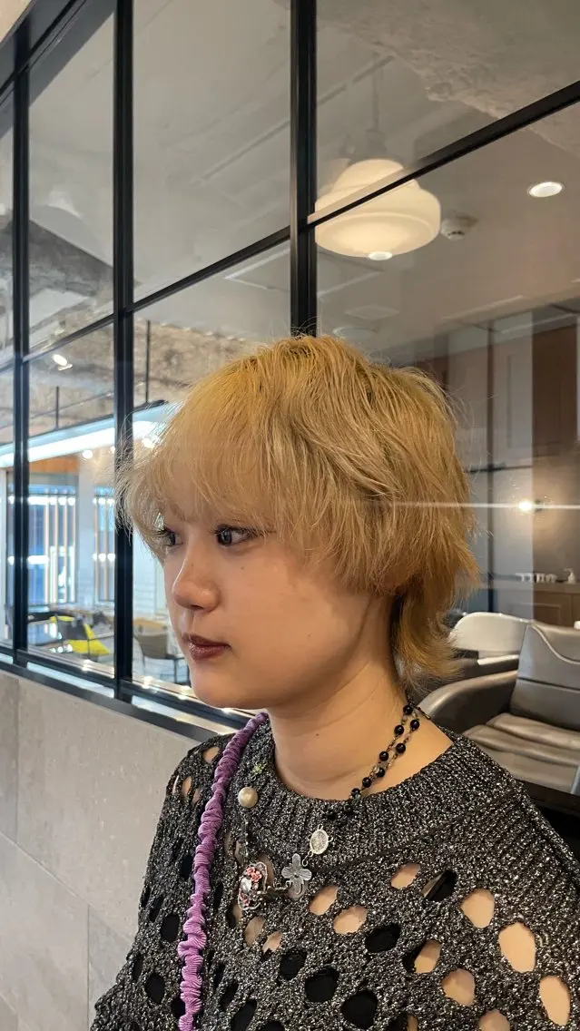 ショート 銀座ボブカラーパーマ misakiのヘアスタイル