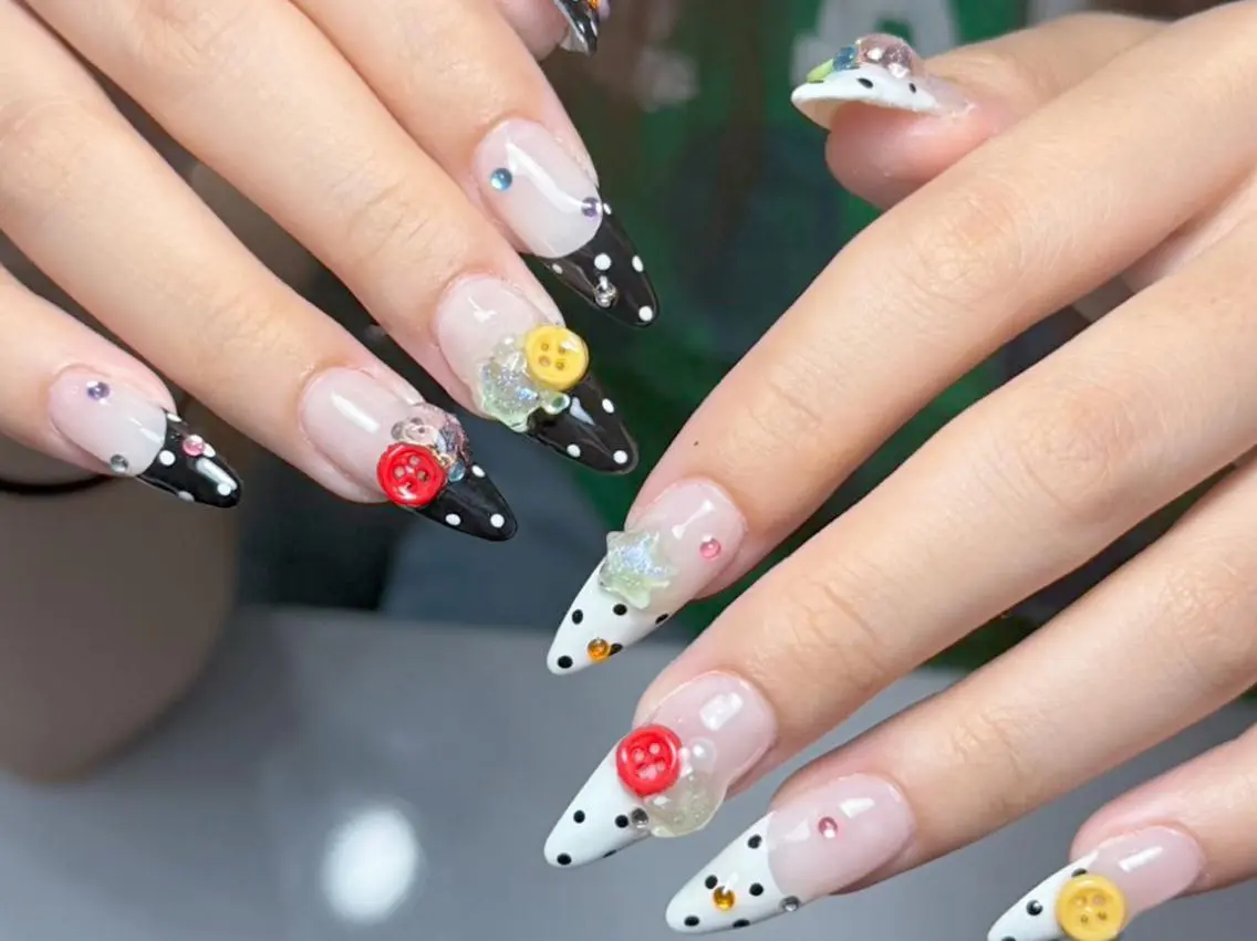 ネイル アニマル柄 べっ甲ネイル ボルドー ブラウン ジェルネイル ハンドネイル アンアンBelle Nail 池袋のネイルデザイン