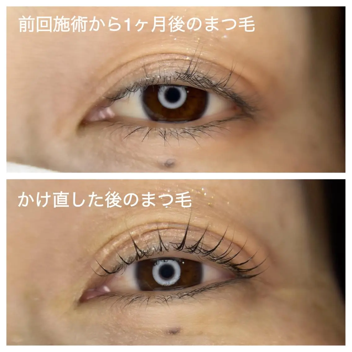 マツエク・マツパ フラットラッシュ ナチュラル パリジェンヌラッシュリフト まつげパーマ 一重×まつ毛パーマ 💕丸島 夏名🐰🍀のマツエク・マツパデザイン