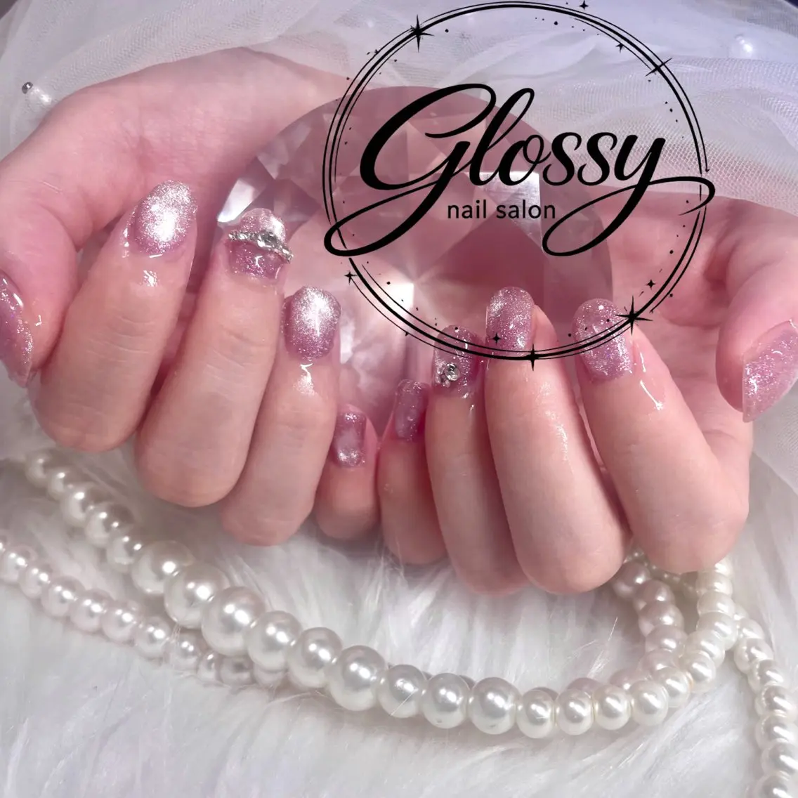 ネイル nail salon Glossy.みくのネイルデザイン