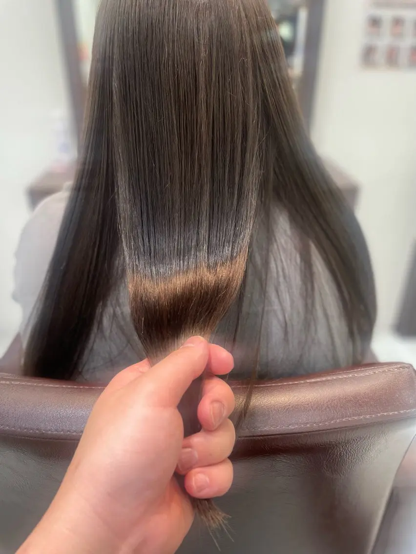 🔥期間限定 36%off🔥髪質改善カラー+プレックス前処理treatmentの写真