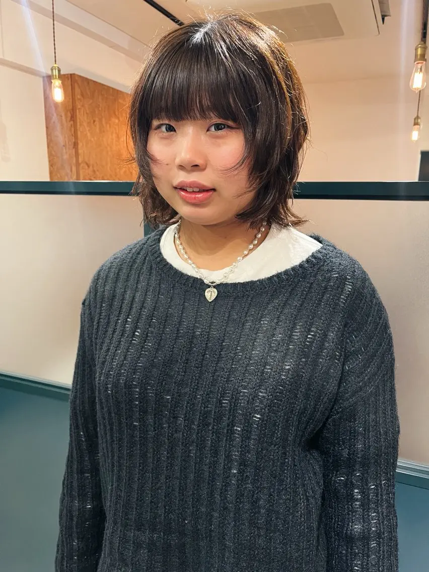 カラー 暖色/パーマ 🌼クニトウメイのヘアスタイル