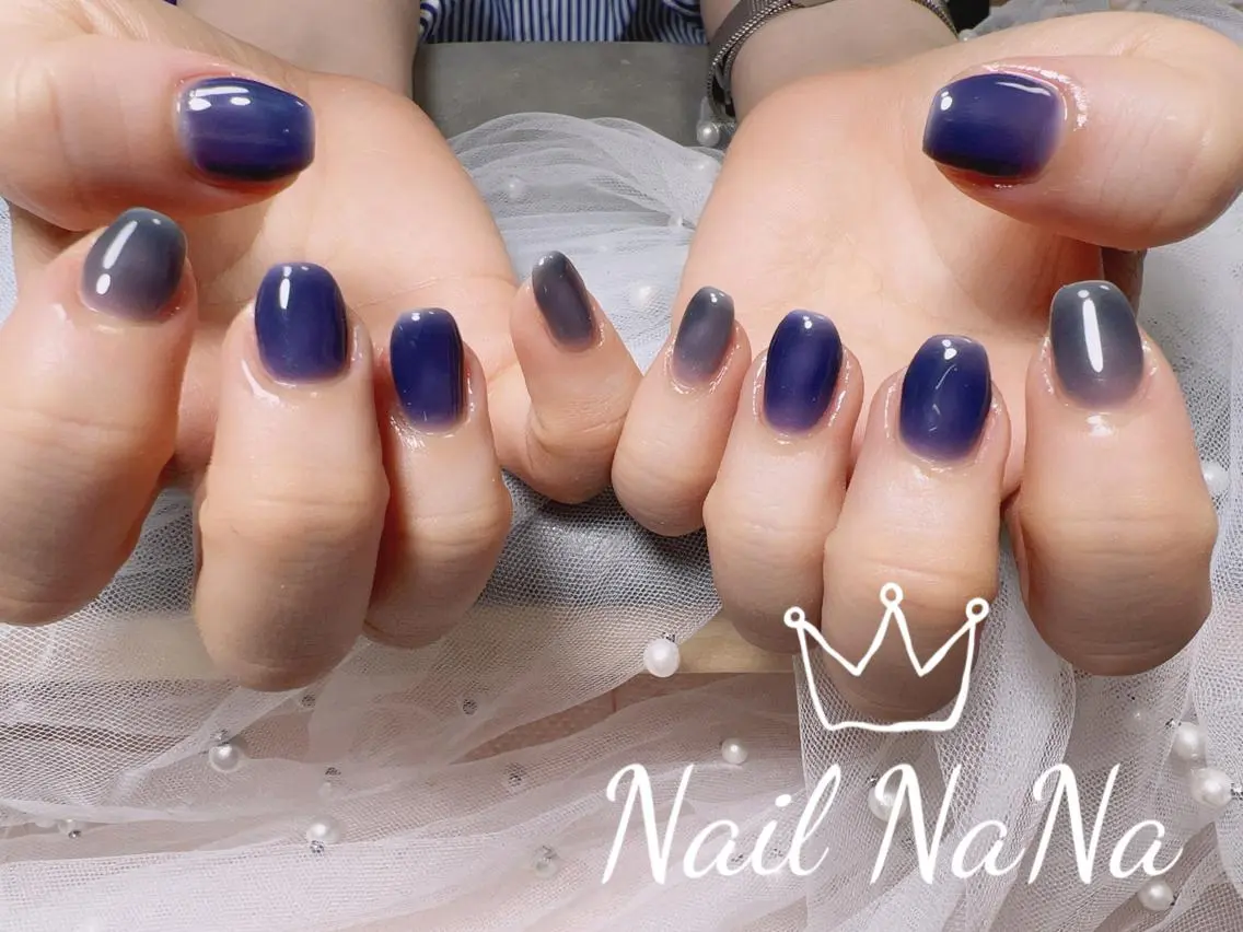 ショート カラー ネイル ハンドネイル Nail NaNaのネイルデザイン