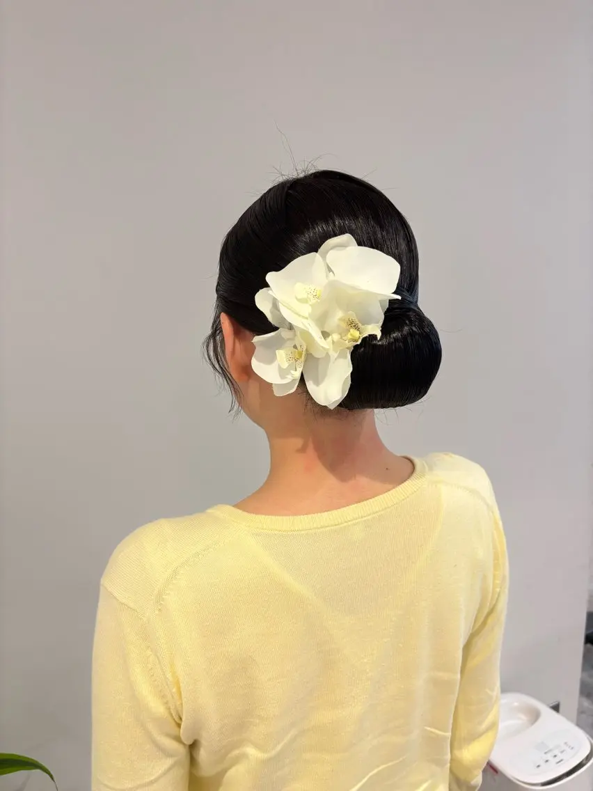 ヘアアレンジ げんば ななのヘアスタイル