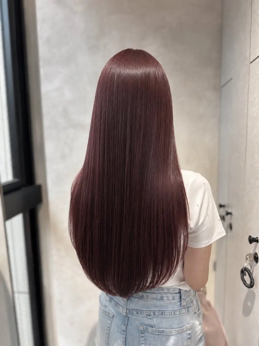 ロング 暖色/透明感カラー 髪質改善SOMAのヘアスタイル