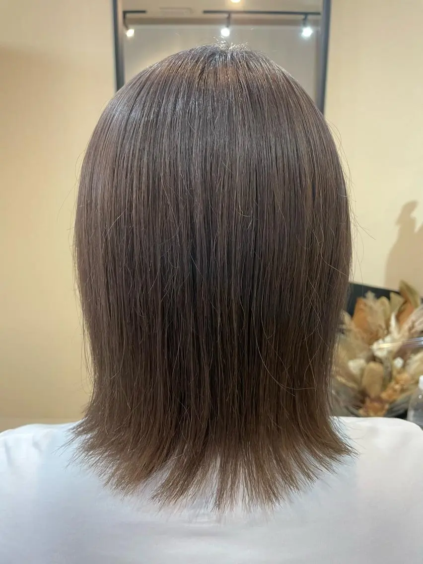 【平日限定】ワンカラー＋カット＋髪質改善ケアの写真