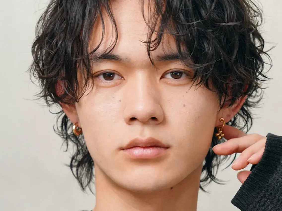 パーマ メンズ レディース／メンズ パーマ特化／内山遥斗のヘアスタイル