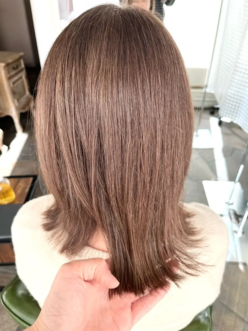 ミディアム 戸本 泰久のヘアスタイル