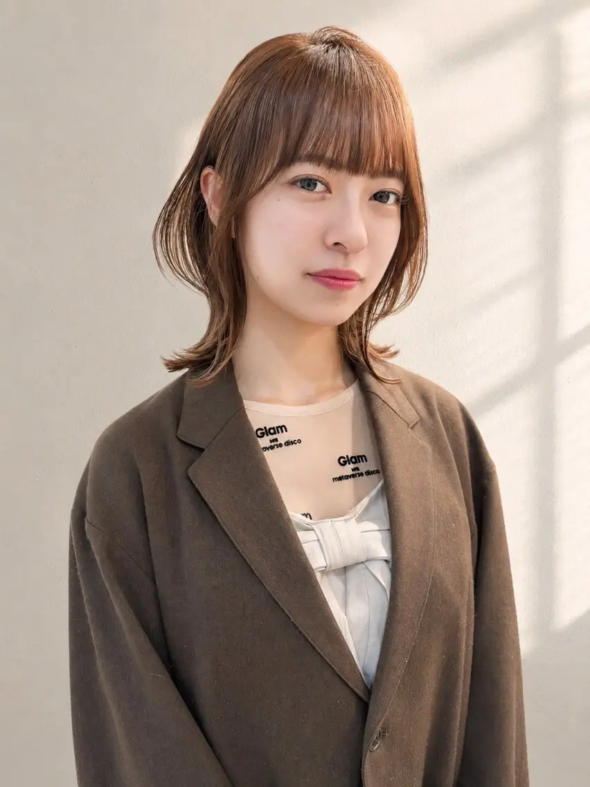 カラー ヘアカラー 掛川 真那斗のヘアスタイル