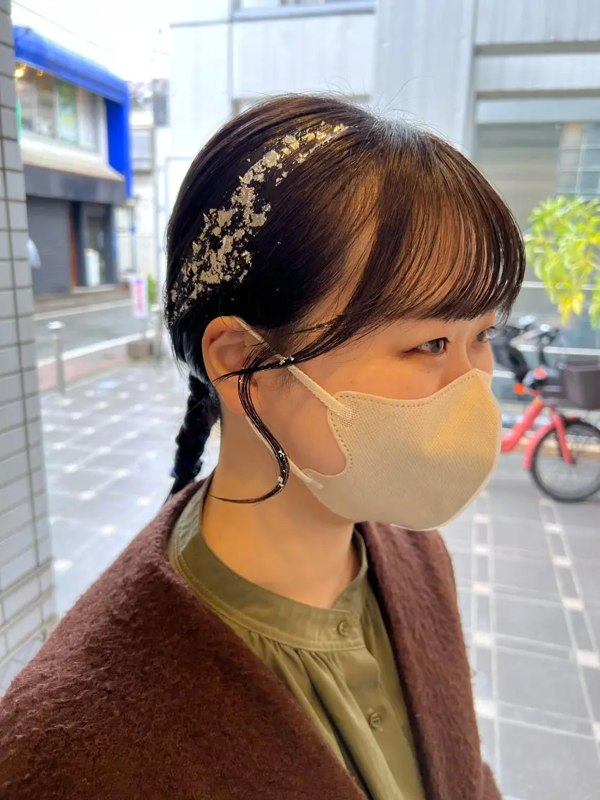 卒業式🎓ヘアセットの写真