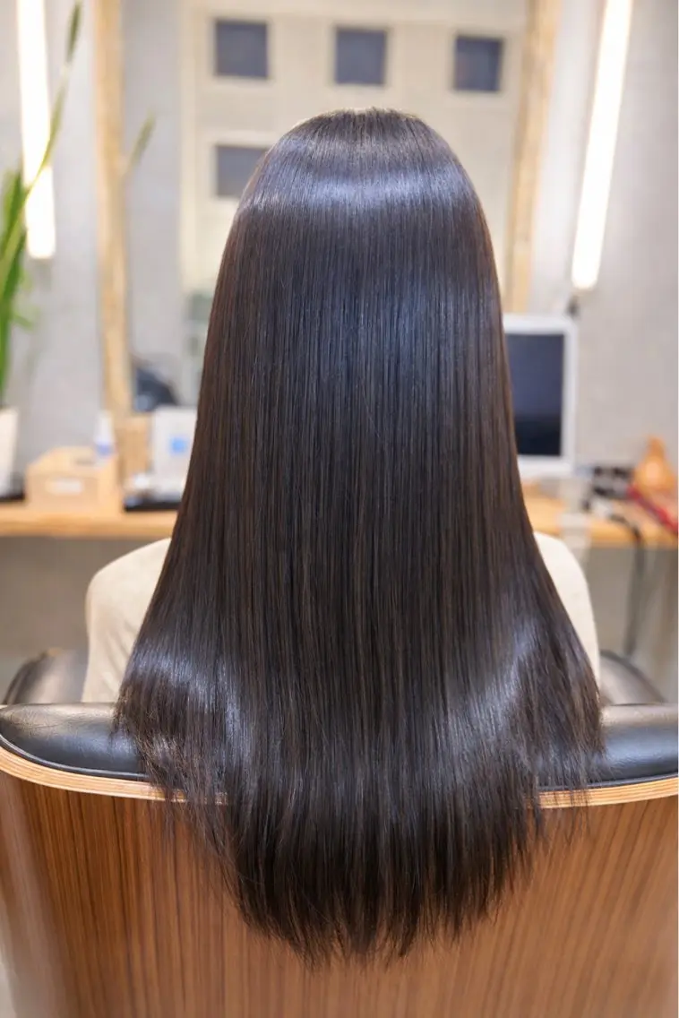 ロング カラー カット ヘアカラー トリートメント 白鳥 正孝のヘアスタイル